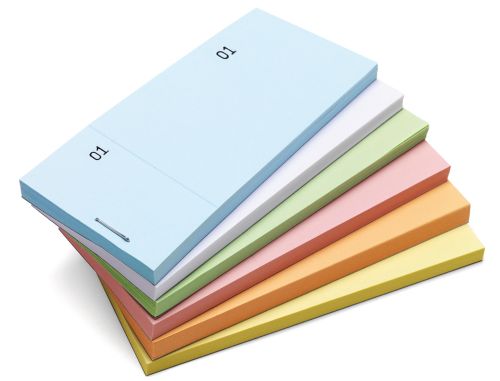 Bloco de taloes 6/4 branco , Liderpapel , 21912 , 8423473219120